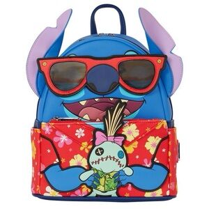 New 2025 SDCC Limited Edition Stitch Vacation Mini Backpack